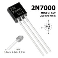 (10ชิ้น)2N7000 MOSFET 60V 200mA 5 Ohm Single N-Channel TO-92