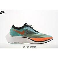 HOT [Original] ΝΙΚΕ ZomX- Vap0Y NEXT-  "Volt" Lightweight Cushioned Breathable Fashion Running Shoes Casual Sports Shoes Blue Orange