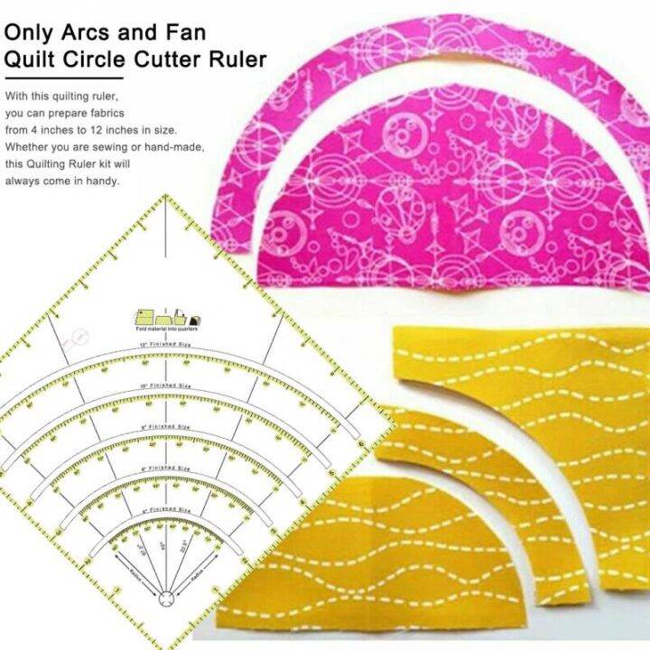 8-inch-arcs-fan-quilt-circle-cutter-ruler-patchwork-ruler-sewing-craft-tools