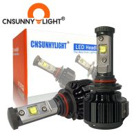 CNSUNNYLIGHT H4 Hi/lo H7 H11 LED ชุดไฟหน้ารถ9006 80W 8000Lm 6000K หลอดไฟไฟรถยนต์สีขาวไฟรถยนต์12V 24V