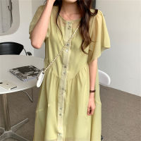 Alien Kitty 2021 Hot Batwing Sleeves Fashion Women Pure Color Casual Chic Vestidos Office Lady Femme Long Dress With Slip Dress