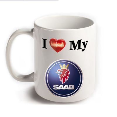 ลีก Liebe Herz/ฉันชอบ Saab อัตโนมัติ Weiconditiontasse MIT Saab Gechatk Becher แก้ว