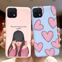 เคสสำหรับ OPPO A16K OppoA16k เคส CPH2349เคสคนรักหัวใจดอกไม้เคสโทรศัพท์หรูหราฝาหลังซิลิโคนนิ่ม