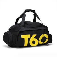 T60 Waterproof Gym Sports Bags Men Women molle Fitness Training Backpacks Multifunctional TravelLuggage bolsa Shoulder Handbags