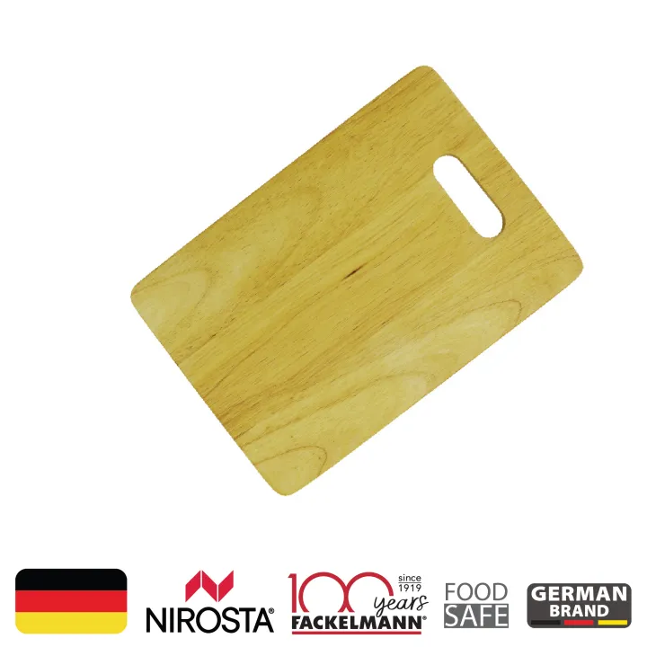 เขียงไม้ยาง RUBBER CUTTING BOARD Barcode 2502010730765 Lazada.co.th
