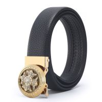 Mens Leather Belts Belt Buckles Belt Men Pu Leather Automatic - Men Belt Male Pu - Aliexpress