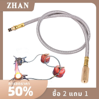 ZHAN 52ซม.ขยายหลอดเตาแก๊สอะแดปเตอร์เตากลางแจ้งตั้งแคมป์โพรเพนถัง