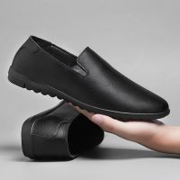 Fashion Genuine Leather Men Casual Shoes High Quality Men Loafers Breathable Slip on Men Driving Shoes Moccasins Chaussure Homme