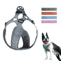 Adjustable Pet Dog Harness For Small Medium Dogs Bulldog Reflective Puppy Vest Harness No-pull Pets Training Walking Harnesses