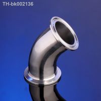 ✐✟ Free shipping 51mm O/D 2 Tri Clamp 304 Stainless Steel Sanitary Ferrule 45 Degree Elbow Pipe Fitting For Homebrew