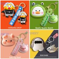 for Baseus W04 / Encok W04 Pro Case Protective Silicone Headset Cover Wireless Bluetooth Soft Silicone Shell Cartoon