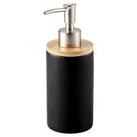 2X 400Ml Ceramic Soap Dispenser, Nordic Style, Lotion Dispenser Soap Dispenser for Kitchen and Bathroom -Black