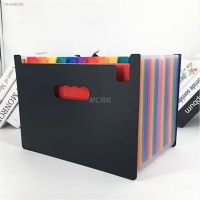 ▪℗☒ Multi-layer Document File Folder Expanding Standing Test Papers Organ Bag Folder A4 Data Storage Bag Student Office Folder