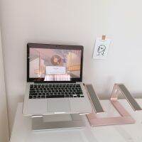 Notebook Stand แท่นวาง Notebook Macbook อะลูมิเนียม มี 2 สี ถอดประกอบได้ พร้อมแถบยางกันรอย รองรับ Notebook ขนาด 10-17 นิ้ว รับนน 12.5KG