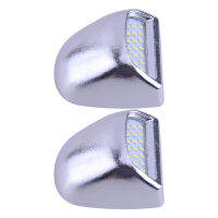 A7799G0A7703G0A7707G 12V 3W 1 Pair LED License Plate Light Tag Lamp Fit for Cadillac Chevrolet GMC White Base