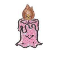 Barbie pink clothing decoration appliqué applique embroidery cartoon clothing sticker alarm bell candle letter knitting sweater hands agree