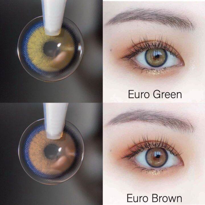EURO 14MM Contact Lens/Color Lens Original Korea Lens (No Degree