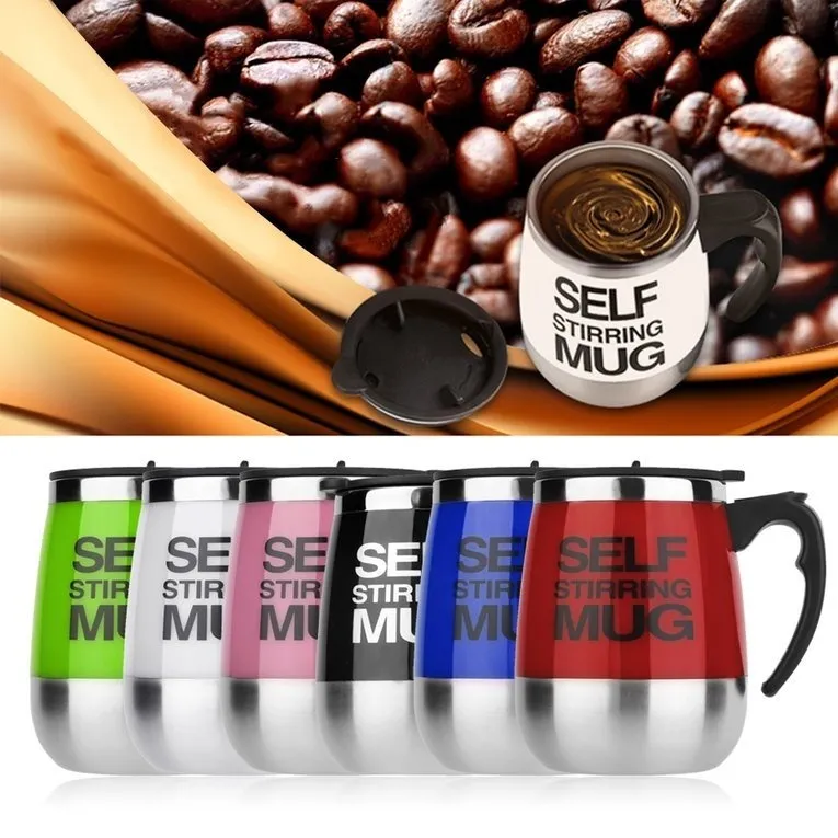 450ml Self Stirring Mug Auto Mixing Drink Tea Coffee Cup Home new