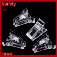 Variety ✨Hot Sale✨ คลิปหนีบเล็บ PVC ต่อนิ้วมือปลอมเครื่องมือสร้างศิลปะทำเล็บยูวีเจลใหม่