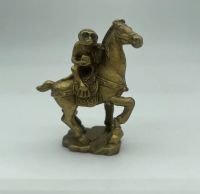 Pure copper horse monkey brass horse monkey Mini Horse monkey home decoration handicraft ornaments