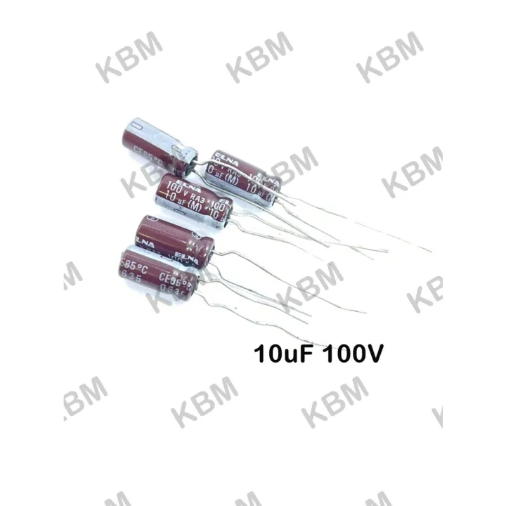 Capacitor คาปาซิเตอร์ 10uf 100v 10uf 160v 10uf 250v 10uf 350v 10uf 400v 10uf 450v 10uf 450v