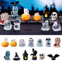 Mini Halloween Ghost Pumpkin Figurines Home Decoration Decoration Versatile G6P3