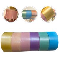 Tape Tapes Sticky Washi Colored Toys Diy Decompression Adhesive Color Toy Rolling Craft Supplies Wrapping Crafts Funny Gift