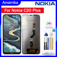 Ansimba หน้าจอ LCD ดั้งเดิมสำหรับ Nokia C20บวกหน้าจอ LCD แสดงหน้าจอสัมผัสดิจิตอลแทนการประกอบสำหรับ Nokia C20บวกหน้าจอแสดงผล TA-1388 TA-1380พร้อมเครื่องมือฟรี