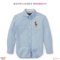 RALPH LAUREN BIG PONY COTTON OXFORD SHIRT (BOYS 2T-7 YEARS)