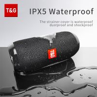 TG117 Bluetooth Speakers Portable Wireless Sound Box Waterproof Outdoor Loudspeaker Stereo Surround Supports TF Radio Power Points  Switches Savers Po