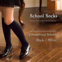 ☃□ 1Pair Knee High Socks Kid 39;s Long Tube School Socks Black/White/Assorted Color Stripe School Children Socks