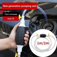 、‘】【； Universal Manual Gas Oil Pump Car Fuel Pump Hand Suction Pipe Pumping Durable For Liquid Petrol Tuning Fuel Gasoline Diesel Pump