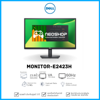 Dell 24 Monitor – E2423H, 23.8" 1920x1080, VGA+DP