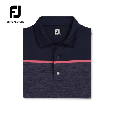 FootJoy FJ ProDry Performance Spacedye Block Lisle Mens Golf Shirts Athletic Fit