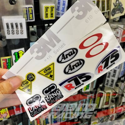 สติกเกอร์ติดชิวหมวกกันน็อค Arai / Sticker Arai helmet