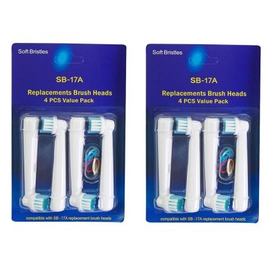 hot【DT】 Whitening Electric Toothbrush Heads Refill Oral B Wholesale 8Pcs