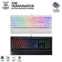 คีย์บอร์ดเกมมิ่ง NUBWO X30 Spechtrum Mechanical Keybord  Switch Blue/Red(Otemu Anti Dust) &amp;gt;&amp;gt;รับประกัน 2ปี &amp;gt;&amp;gt;ส่งฟรี