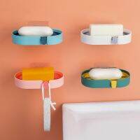 Soap Box Dish Bathroom Accessories Soap Storage Plate Tray Holder Soap Case Wall Soap Holder Bathroom Container Organizers Soap Dishes