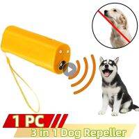 3 In 1 Dog Repeller Device Ultrasonic Training Repellents Anti Barking With Flash Outdoor Tools