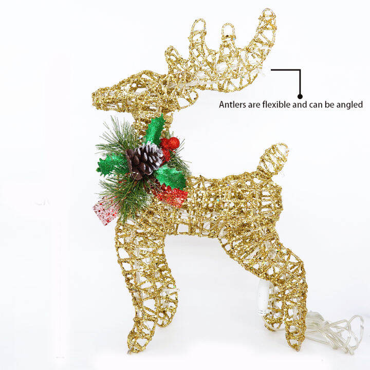 christmas-iron-reindeer-elk-led-light-with-pine-cones-decoration-golden-silver-deer-lamp-shopping-mall-ornaments-home-decor