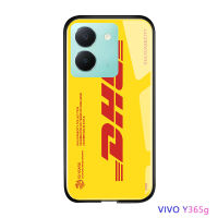 Volans สำหรับ Vivo Y36 Y36 5G กันกระแทกแบรนด์ยอดนิยมสำหรับผู้ชาย DHL เอ็กซ์เพรสป้ายศุลกากรกระจกเทมเปอร์เคสป้องกันฝาหลัง