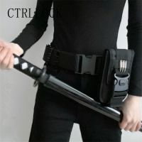 【CW】 CTRLLOCK Techwear Adjustable Waist Packs Outdoor Punk Wallet