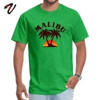 Kaus Pria Yang Berlaku Kaus Kerah O Lengan Wolf Malibu California Atasan Kaus &amp; Kaus Cetak Kaus Pengiriman Drop S-4XL-5XL-6XL