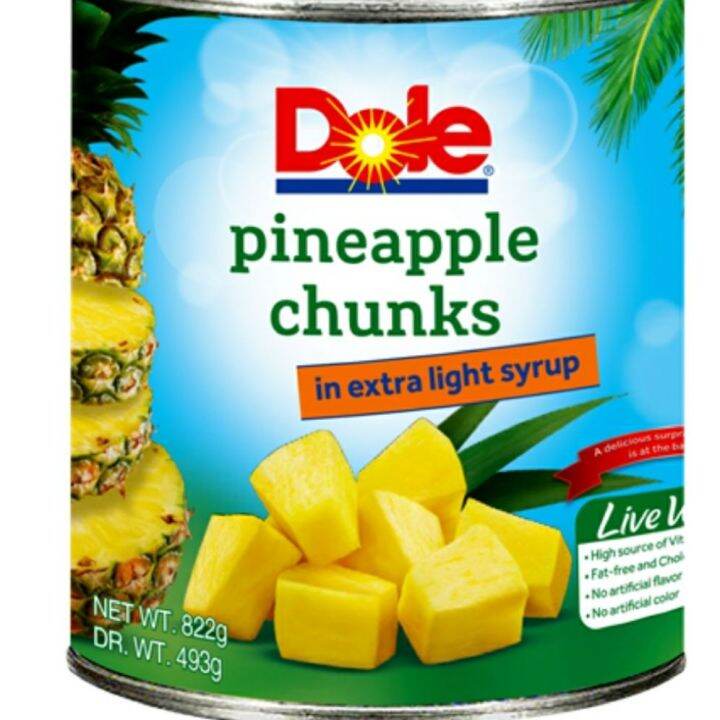 Dole Pineapple Chunks 822g Lazada PH