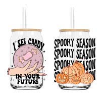 【YF】﹊✁  Spooky UV DTF Transfers Stickers Decals Libbey Cold Cups Mugs Tumbler