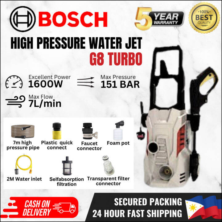 Bosch Style G7 turbo/G8 Turbo Waterjet High Pressure Cleaner Water Jet
