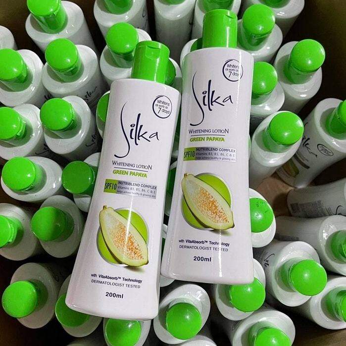 Silka Green Papaya Lotion 100ml 200ml, 300ml, 500mL Lazada PH