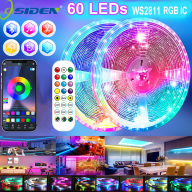 Dải Đèn LED IC RGB WS2811 Chống Nước IP65 12V 5050 Đèn Nhạc Keo Silicon thumbnail