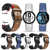 [HOT JUXLLKBKOW 514] 20มิลลิเมตรสายหนังซิลิโคนสำหรับ Samsung Watch 4 40มิลลิเมตร44มิลลิเมตร /G Alaxy นาฬิกา4คลาสสิก42มิลลิเมตร46มิลลิเมตรสร้อยข้อมือสายนาฬิกาข้อมือ