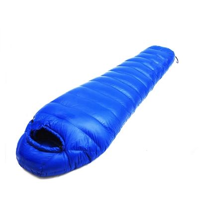 hot！【DT】◐  1800g Down Outdoor Sleeping Can Spliced Mummy Hiking Camping Cycling Mountaineering Car Beach